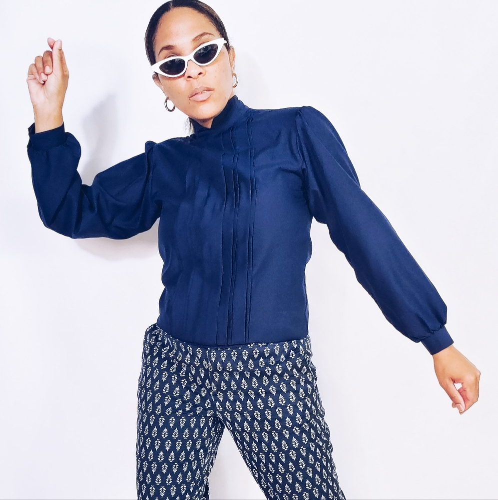 High Neck Blouse